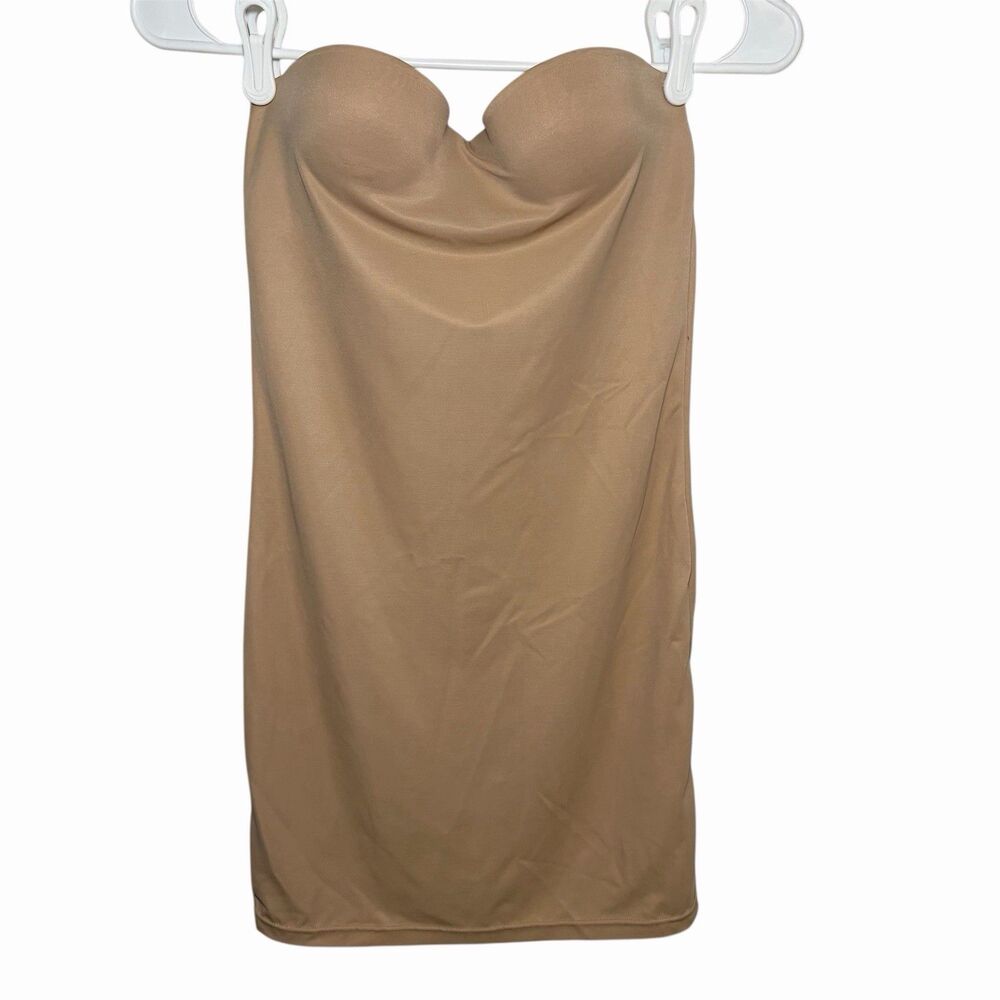 Victoria’s Secret Shapewear Strapless Bra Slip Nude Women 34A